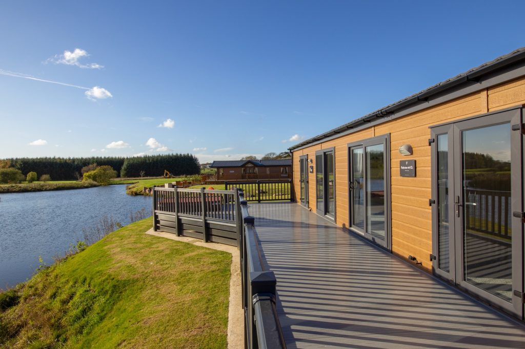 Luxury lodges at Westlands Country Park are part of a £4.5 million tourism investment by the family owners