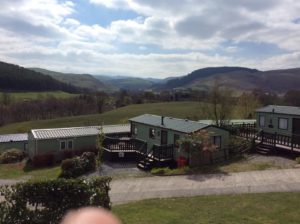 Views across Snowdonia  National Park are a feature