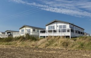 Holiday homes on the park have picture-postcard rural views