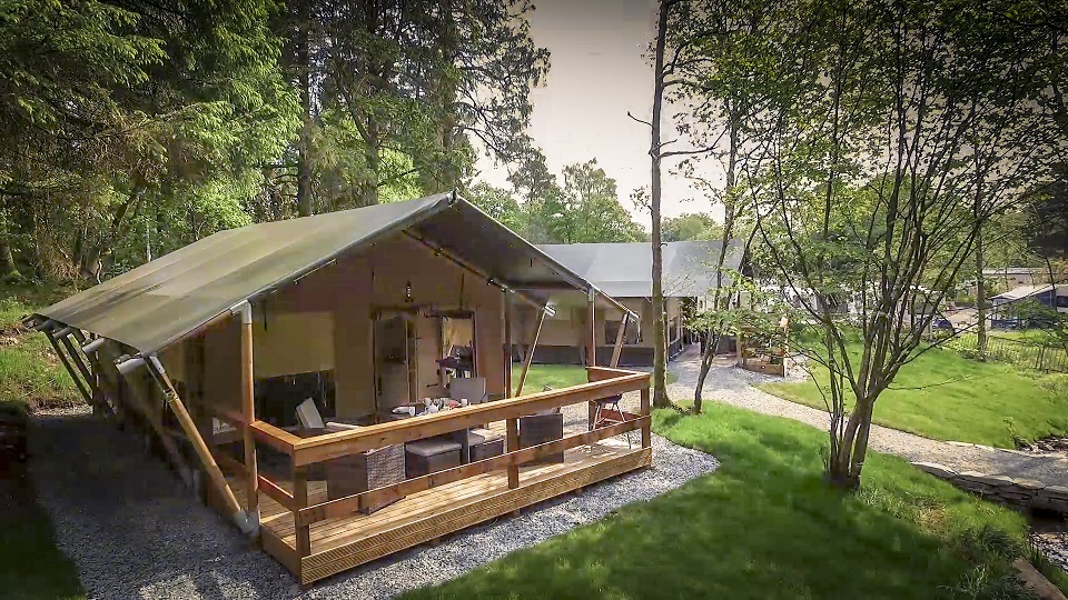 Camping never felt as pampered as this: all the joys of sleeping under the stars with home-from-home comforts