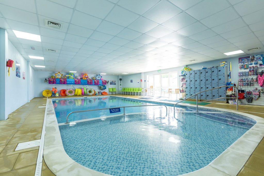 Guest facilities at Marlie Holiday Park include a popular indoor swimming pool where all ages can cool off