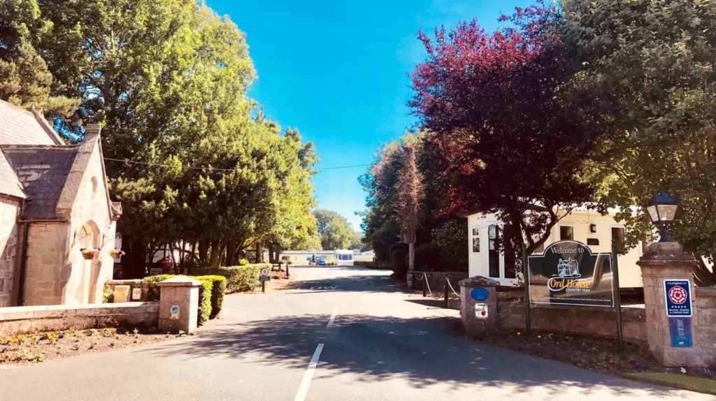 Ord House occupies 44-acres of landscaped grounds in Northumberland near popular Berwick-upon-Tweed