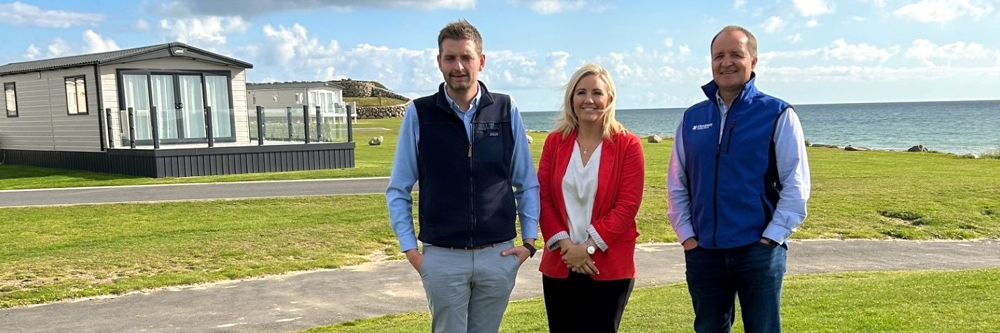 MLAs fly flag for Northern Ireland tourism at Cranfield park